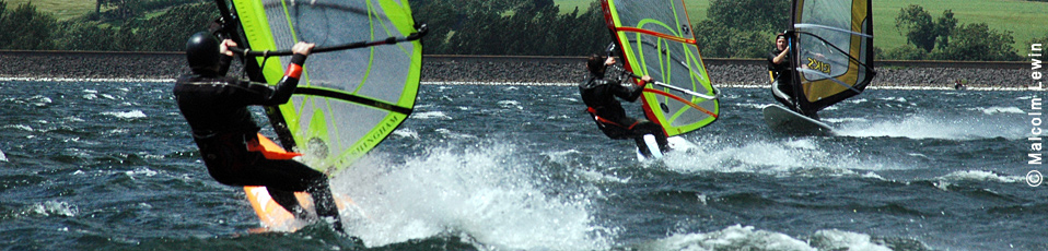 Windsurfers in Wind!